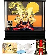 Amazon | 人形屋ホンポ 五月人形 端午の節句 久月 兜飾り 兜平飾り